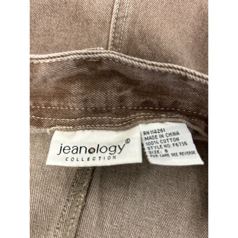 Vintage Y2K Brown Tiered‎ Denim Maxi Skirt Boho Cottagecore Women’s M - Picture 2 of 6